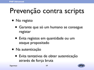 Segurança (in portuguese)