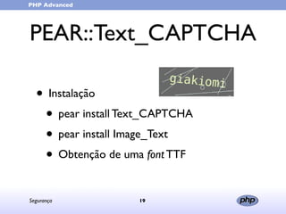 Segurança (in portuguese)
