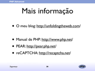 Segurança (in portuguese)