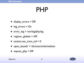 Segurança (in portuguese)