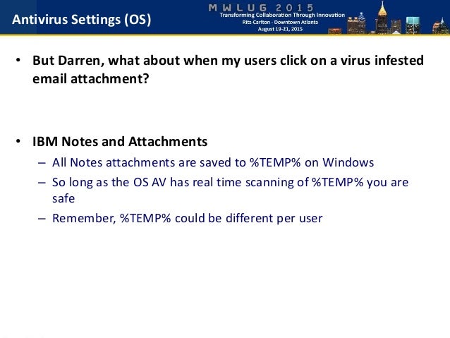 Outlook antivirus exclusions
