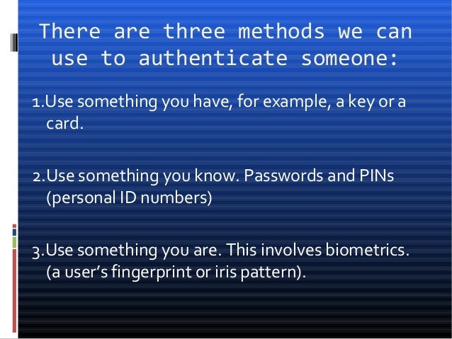 Security