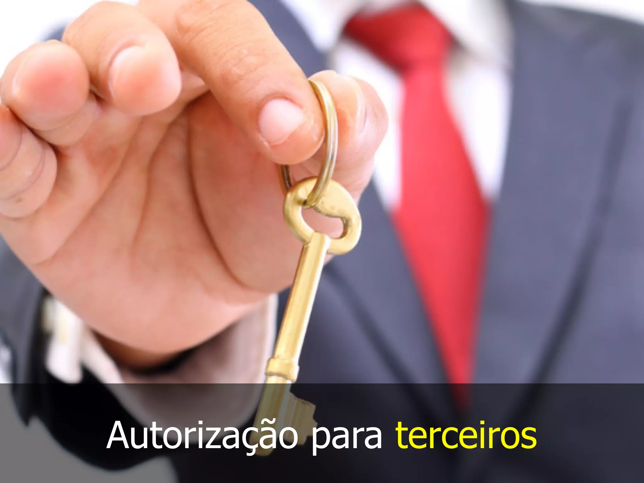 Autorização para terceiros
 