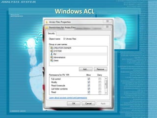 Windows ACL
 