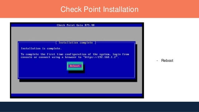 checkpoint firewall