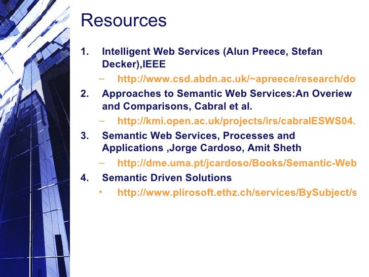 research paper on semantic web services