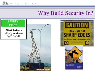 Why Build Security In? 