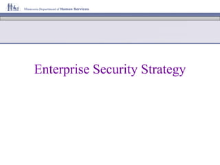 Enterprise Security Strategy 