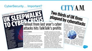 CyberSecurity… Important?
 