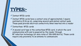 RFID BASED SECURITY ACCESS CONTROL SYSTEM | PPTX