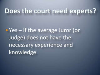 Security Administration Viii 3 Testifying In Court