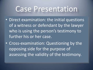 Security Administration Viii 3 Testifying In Court