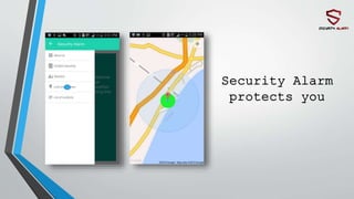 Security alarm application droidcon tunisia challenge 2015
