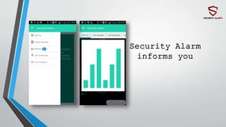 Security alarm application droidcon tunisia challenge 2015