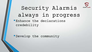 Security alarm application droidcon tunisia challenge 2015