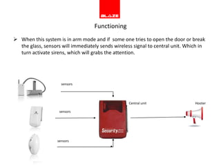 PIR Motion Detectors.