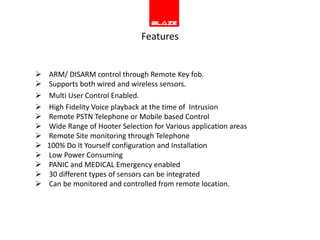 Glass break Detectors.