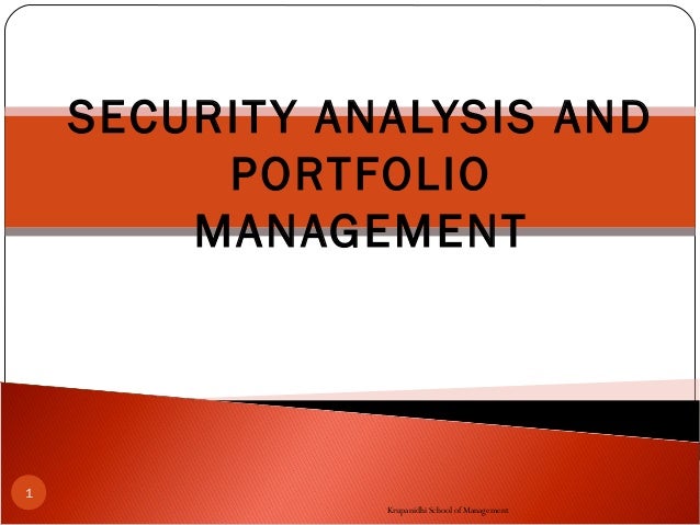 security-analysis-and-portfolio-manageme