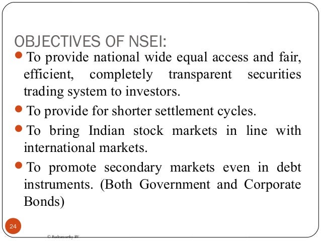 Trading and settlement system of otcei