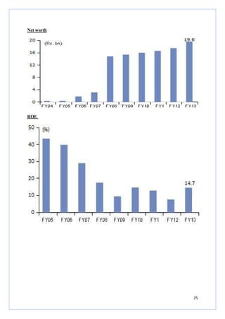 25
Net worth
ROE
 