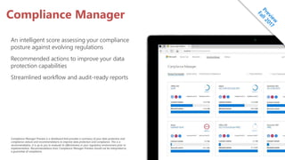 Security and compliance in Office 365 -Part 1 | PPTX
