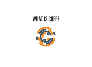 WHAT IS CHEF?
 