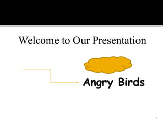 Welcome to Our Presentation
Angry Birds
1
 