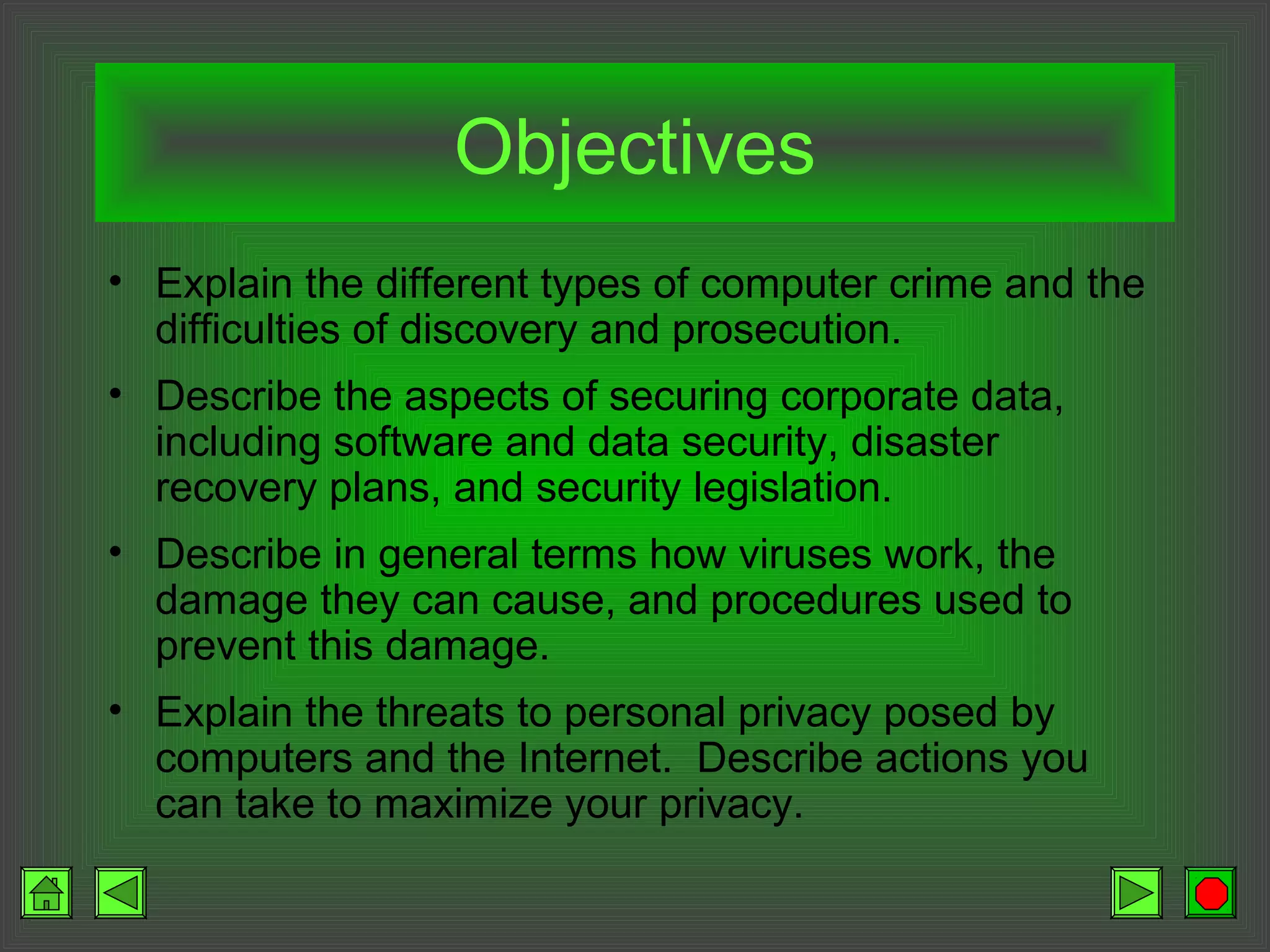 Security and privacy | PPT