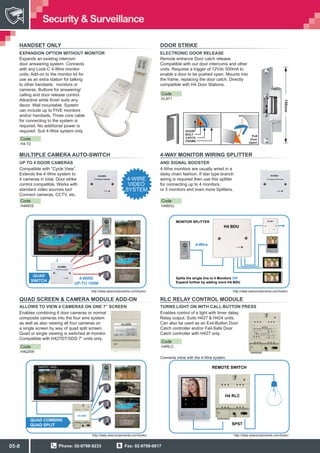 Security and surveillance solutions | PDF