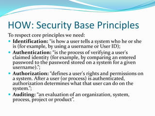 Information Security and the SDLC | PPTX