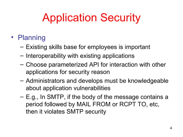 Security architecture | PPT