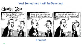 Yes! Sometimes it will beDaunting!
Thanks!
15
 