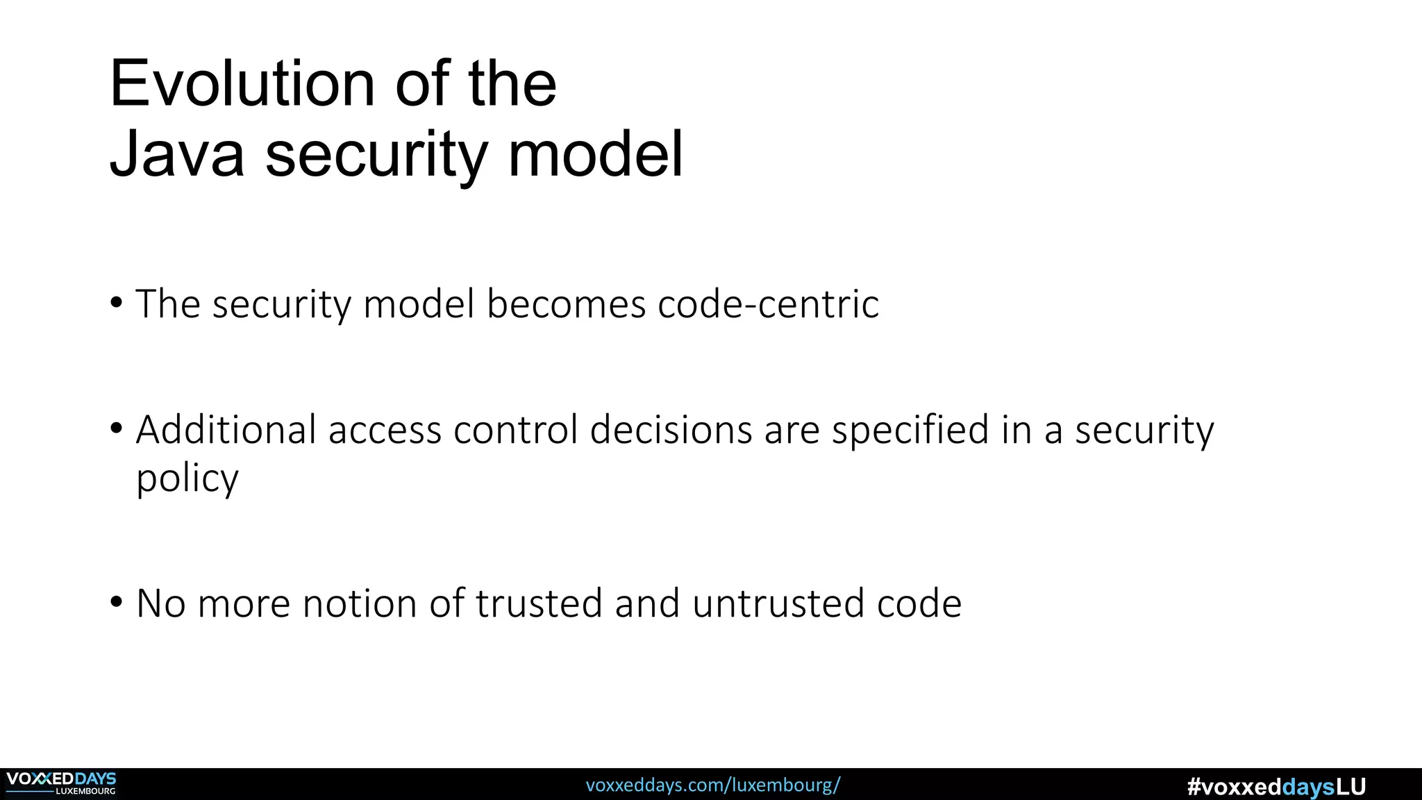 Security Architecture of the Java platform | PPTX