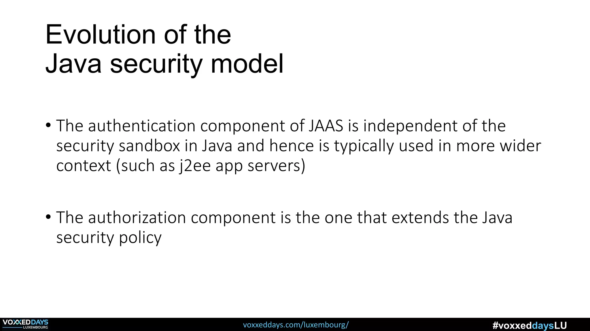 Security Architecture of the Java platform | PPTX