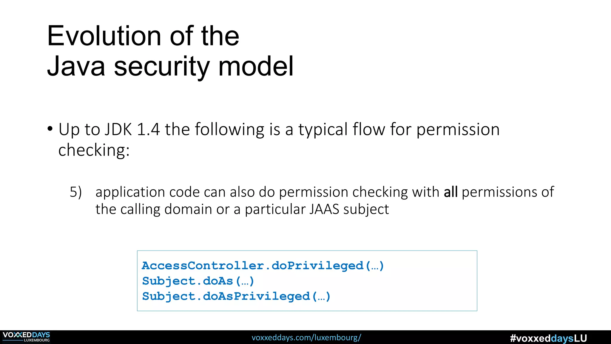 Security Architecture of the Java platform | PPTX