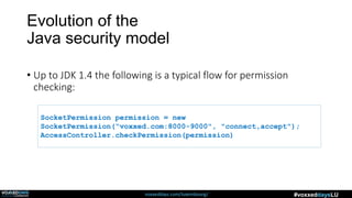 Security Architecture of the Java platform | PPTX