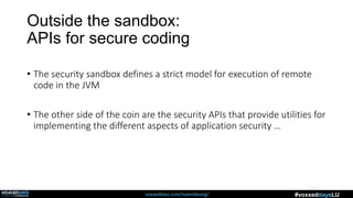Security Architecture of the Java platform | PPTX
