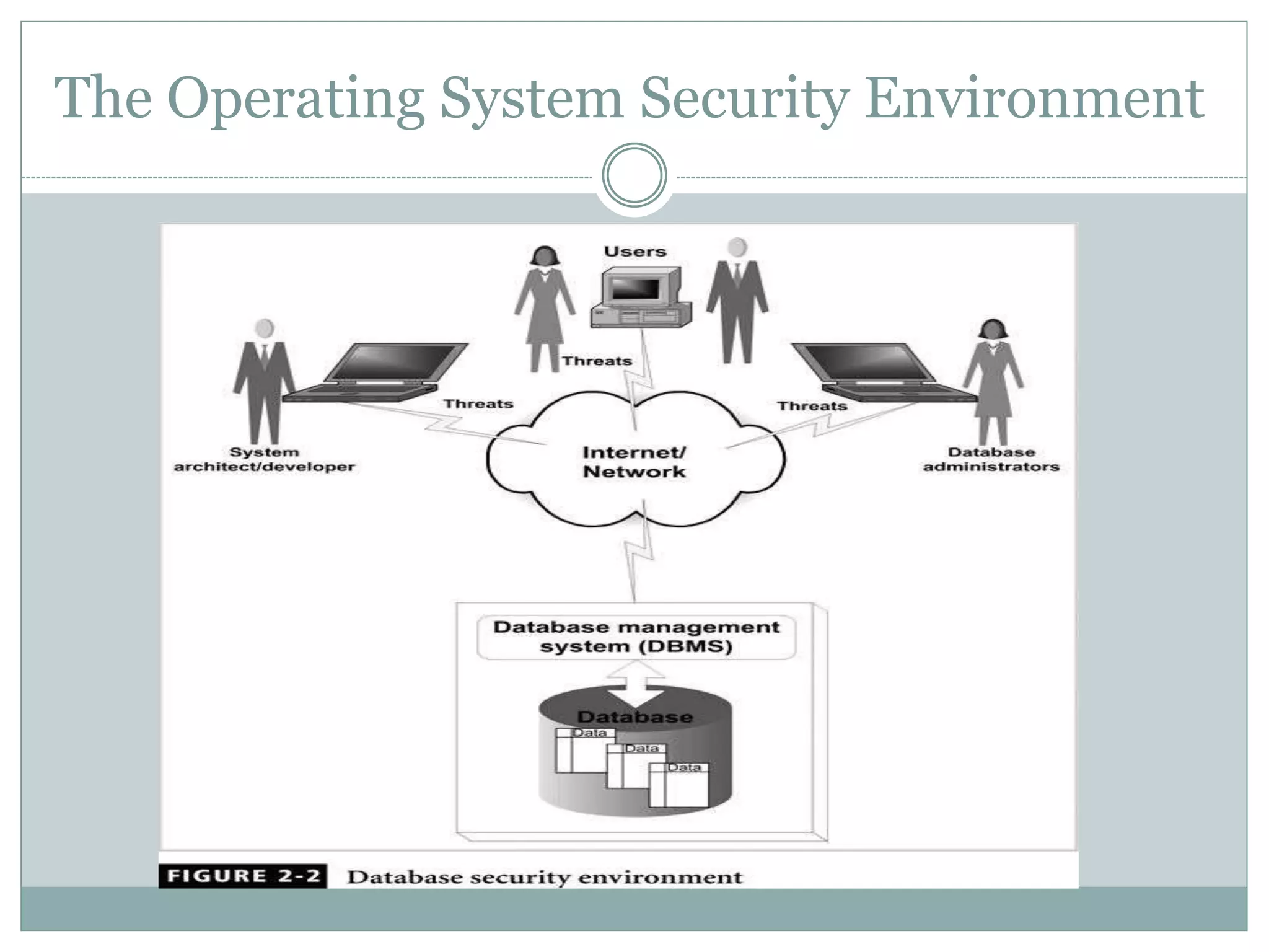 The Operating System Security Environment
 
