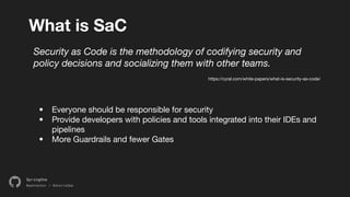 Security as Code: A DevSecOps Approach