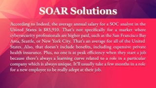 SOAR Solutions
 