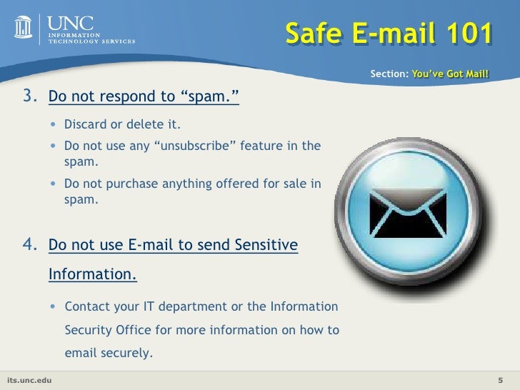Security Awareness 91009 v5 You've Got Mail