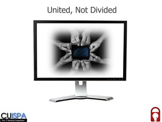 3
United, Not Divided
 