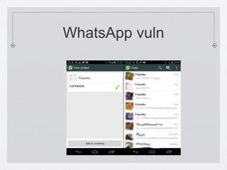 WhatsApp vuln

 