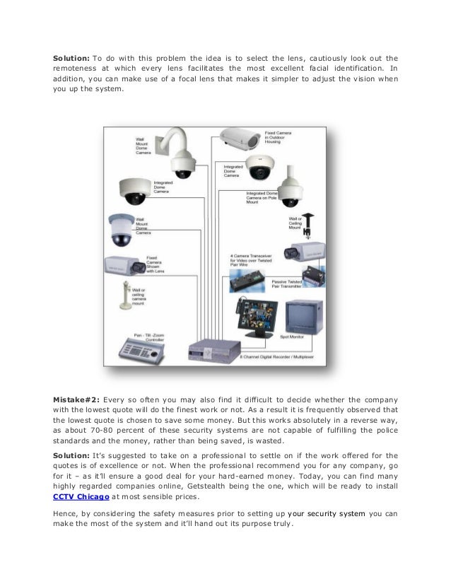 Security Camera Installation 2 Most Frequent Mistakes & Their Solutions