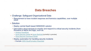 Security challenges in a multi cloud environment | PPTX