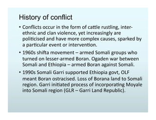 Crossborder dynamics and security in the southern Ethiopia-northern Kenya borderlands