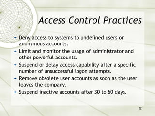 Fundamental Concepts of Data Security _Security Controls | PDF