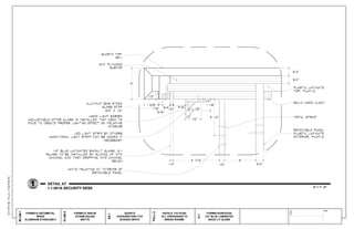 Security desk drawing | PPT