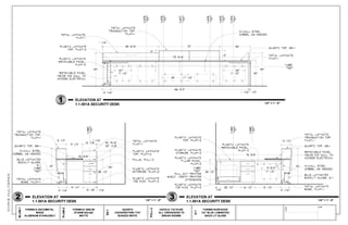 Security desk drawing | PPT