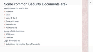 SECURITY DOCUMENTS Questioned Documents .pptx